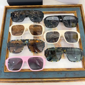 Vintage Thick Frame Acetate Sunglasses High-end Customization G220812