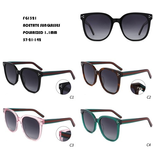 China wholesale Metal Sunglasses - GG Oversized Sunglasses  W3551321 – Mayya