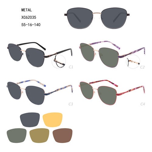 Best quality Biker Sunglasses - Good Price Colorful Metal Lunettes De Soleil Women W34862035 – Mayya