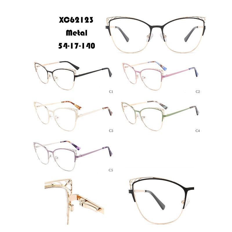 2022 High quality Eyewear Frame - Hollow Cat Eye Metal Optical Frame W34862123 – Mayya