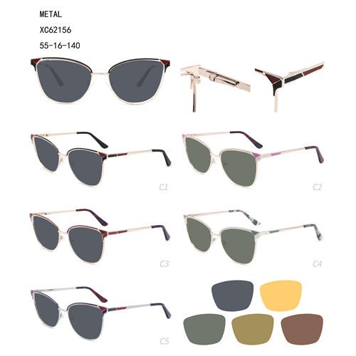 Professional China Tr90 Sunglasses - Hot Model Cat Lunettes De Soleil Metal Luxury Special W34862156 – Mayya