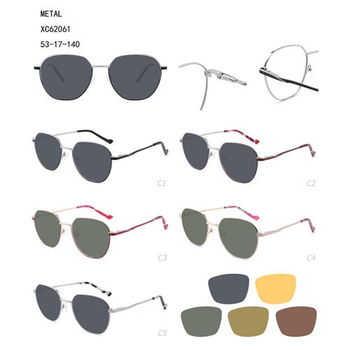 Hot sale 90s Sunglasses - Hot Model Metal Amazon Fashion Lunettes De Soleil W34862061 – Mayya
