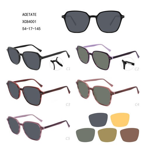 Trending Products Fire Sunglasses - Hot Sale Acetate Lunettes De Soleil Colorful Oversize W34884001 – Mayya