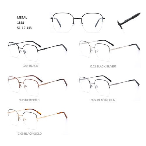 China Cheap price Glasses Frame - Hot Sale Good Quality  Montures De Lunettes Japan Fashion Metal Eyewear W3541858 – Mayya