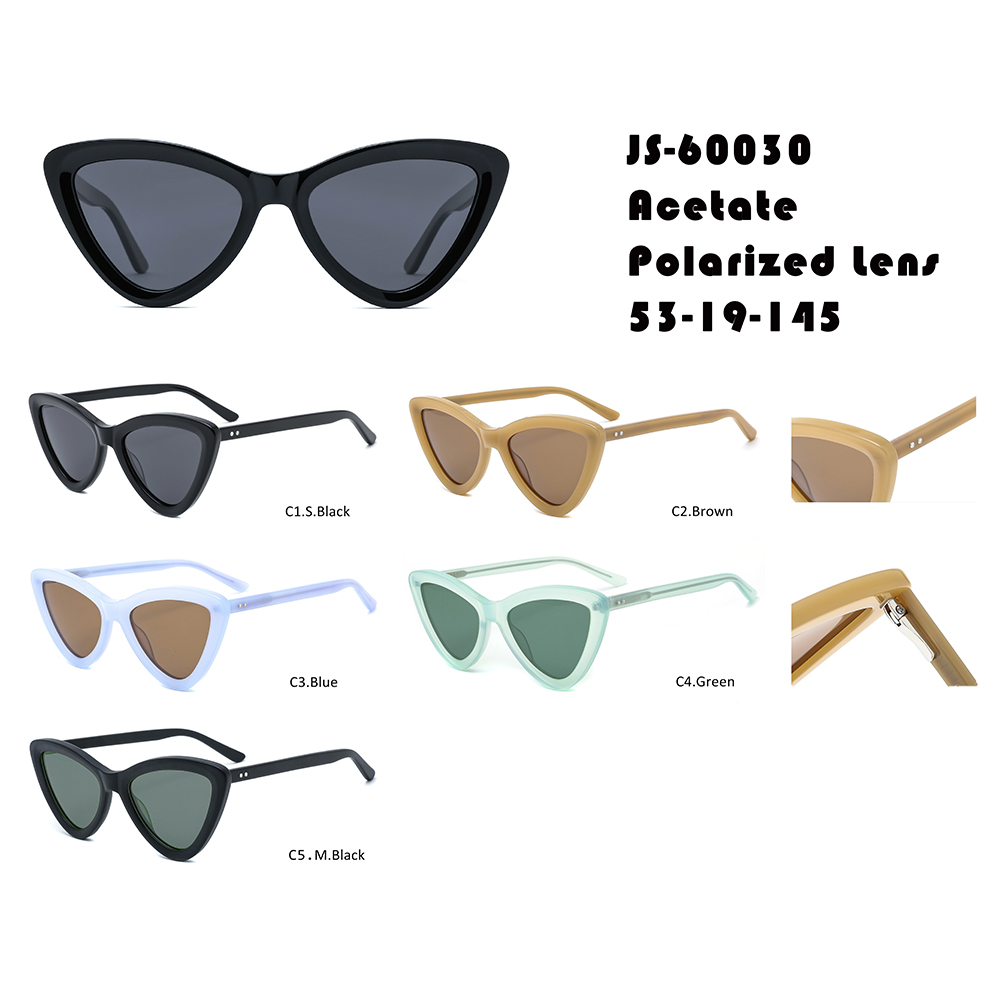 Wholesale Types Of Sunglasses Dealer –  Statement Triangle Cat-Eye Acetate Sunglasses K8482960030 – Mayya