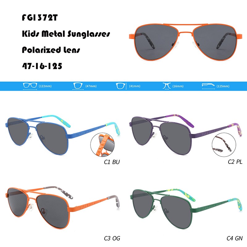 2022 Good Quality Male Sunglasses - Kids Double Bridge Sunglasses W3551372T – Mayya