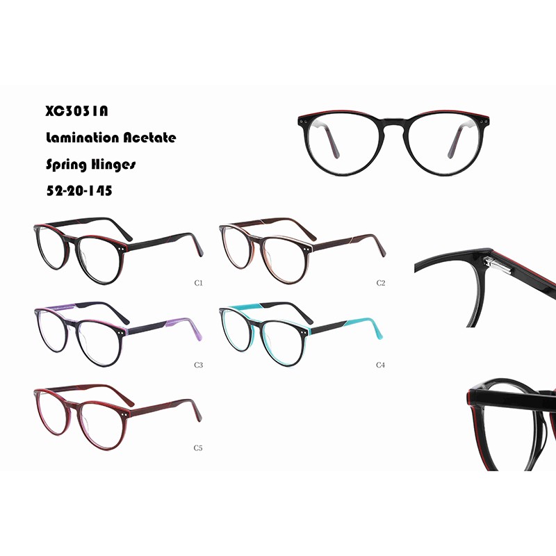 Lamination Acetate Eyeglasses Wholesale W3483031A