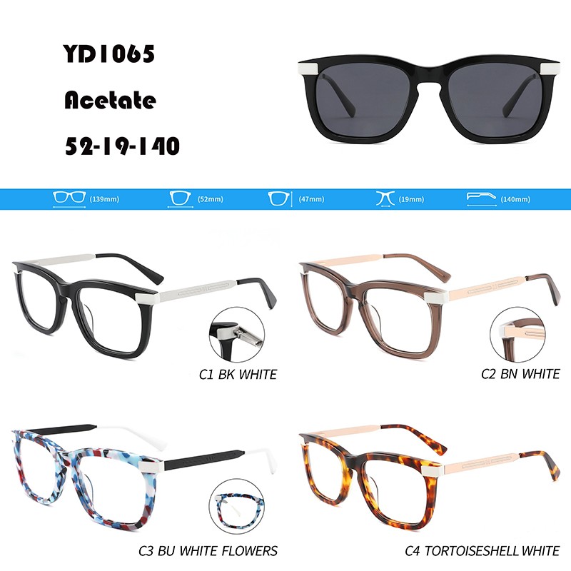 Good Wholesale Vendors Visor Sunglasses - Lead-free Acetate Eyeglasses Factory W3551065 – Mayya