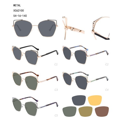 Excellent quality Sports Sunglasses - Luxury Fashion Amazon Metal Lunettes De Soleil Hot Model W34862100 – Mayya