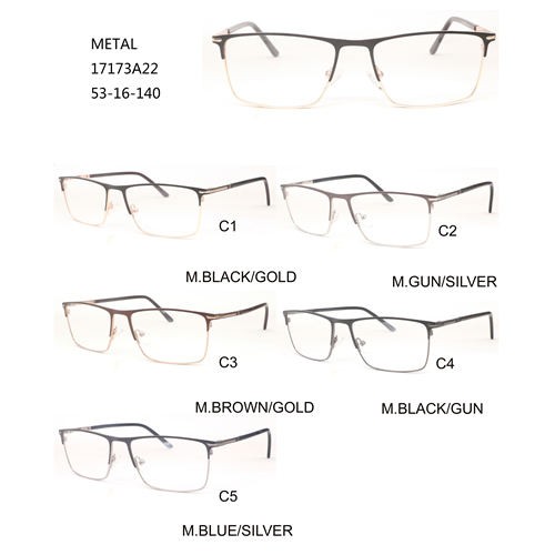 2022 wholesale price Spectacle Frames - Metal Fashion Optical Frames Colorful Eye Glasses Frame W3051717322 – Mayya