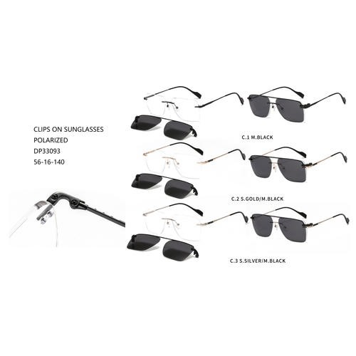Metal Fashion Polarized Sunglasses Clip On W31633093