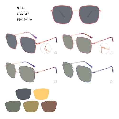 Professional China Best Designer Sunglasses - Metal Good Price Colorful Lunettes De Soleil Square Women W34862039 – Mayya