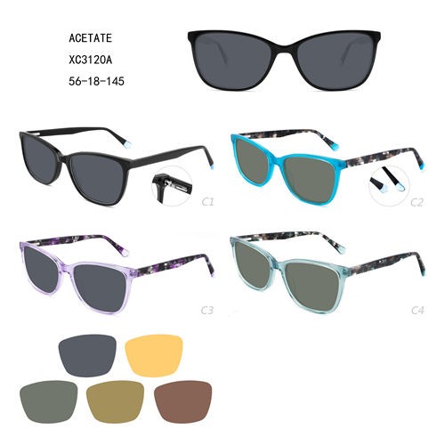 Good Quality Sunglasses - New Design Lunettes De Soleil Colorful Oversize Acetate W3483120 – Mayya