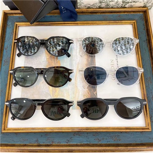 Oversize Acetate Colorful Designer Sunglasses Authentic D210617