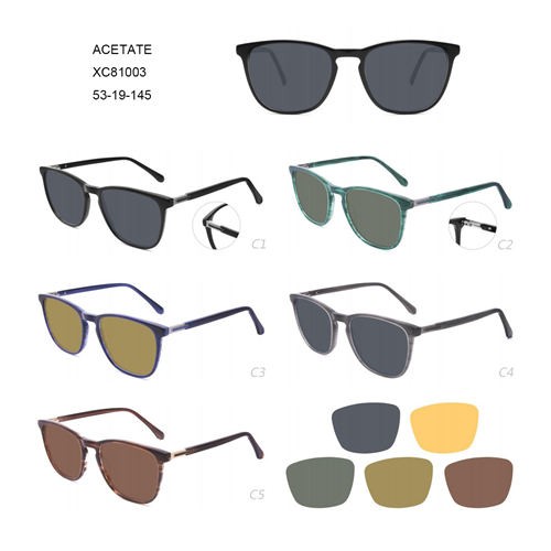 100% Original Sunglasses Polarized - Oversize Hot Sale Acetate Lunettes De Soleil Colorful W34881003 – Mayya