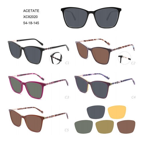 China Manufacturer for Tortoise Sunglasses - Oversize Women Lunettes De Soleil Acetate New Design W34882020 – Mayya