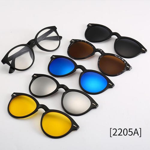 PC Clips On Sunglasses 5 In 1 T5252205