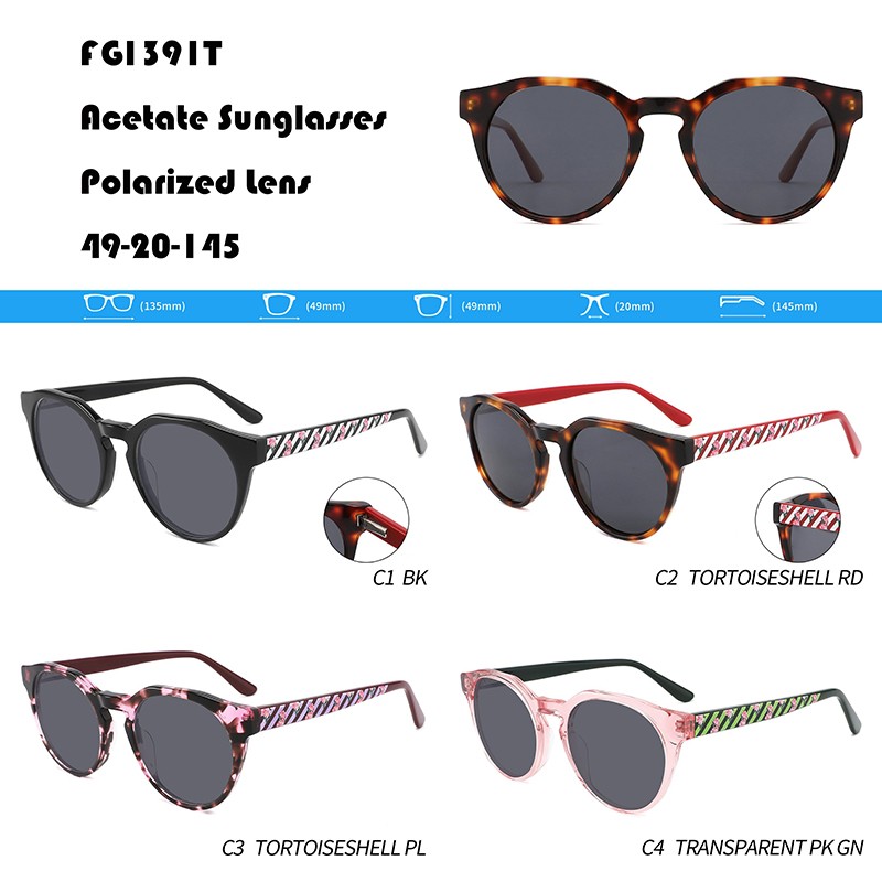 Big Discount Flower Sunglasses - Pattern Acetate Sunglasses W3551391T – Mayya
