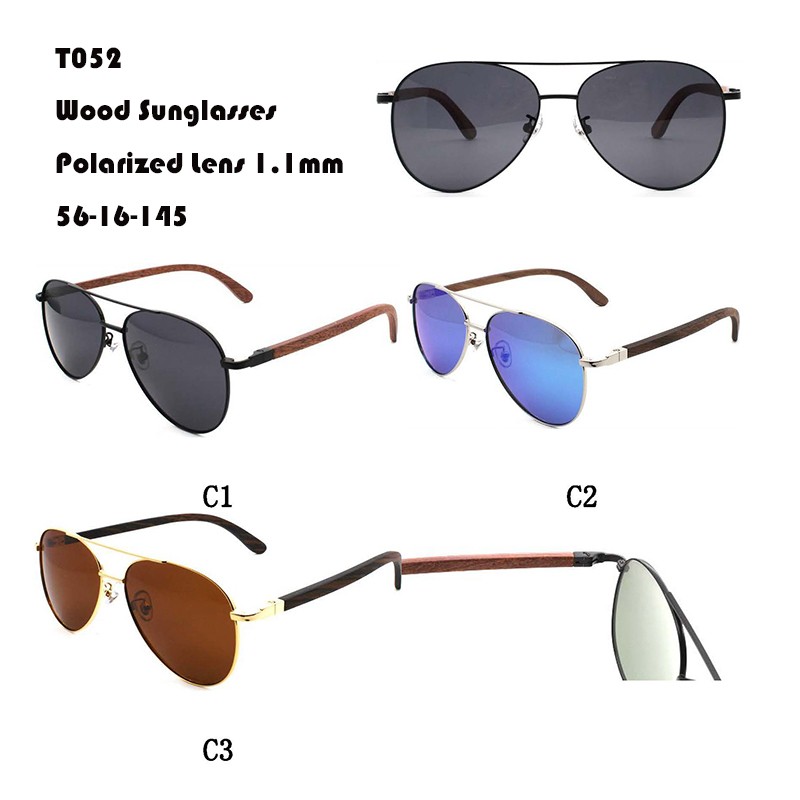 Factory For Bulk Sunglasses - Popular Wood Sunglasses W365052 – Mayya