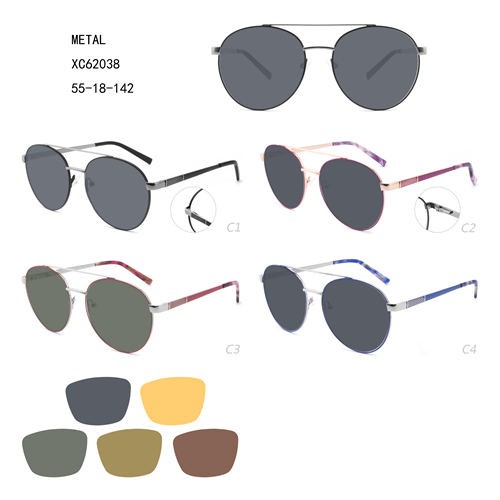Discount wholesale Softball Sunglasses - Round Good Price Metal Colorful Lunettes De Soleil Women W34862038 – Mayya