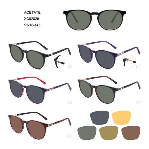 8 Year Exporter Flip Up Sunglasses - Round Women Lunettes De Soleil Acetate New Design W34882029 – Mayya
