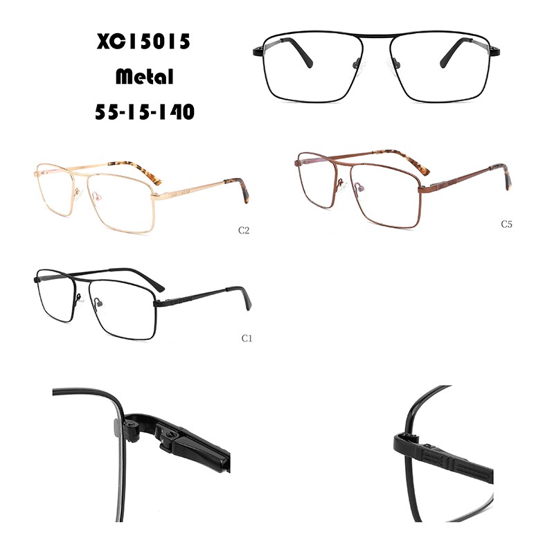 Factory Supply Big Frame Glasses - Small Square Metal Eyeglasses Frame In Stock W34815015 – Mayya