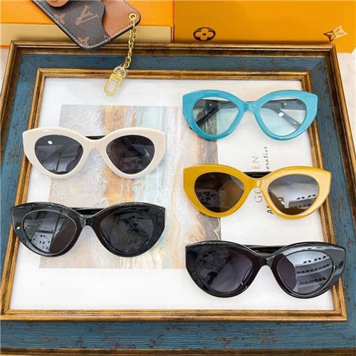 Special Acetate Gradient Fashion Eye Sunglasses LV210615