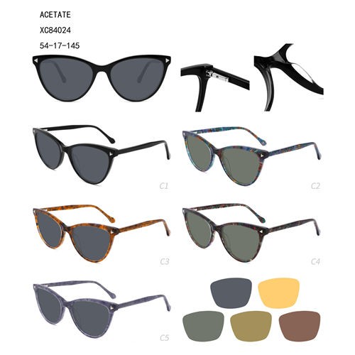 2022 China New Design Designer Sunglasses - Special Acetate Hot Sale Women Lunettes De Soleil Cat Colorful W34884024 – Mayya