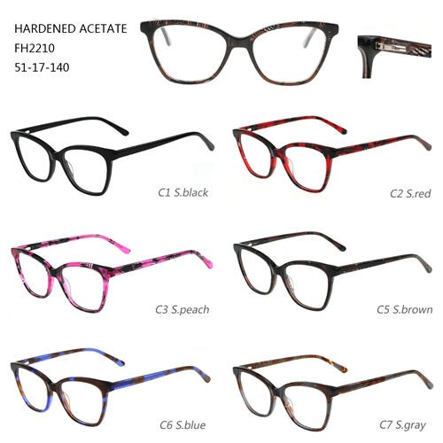 High definition Eye Frames - Special Fashion Hardened Acetate Eyewear Colorful Optical Frame W3102210 – Mayya