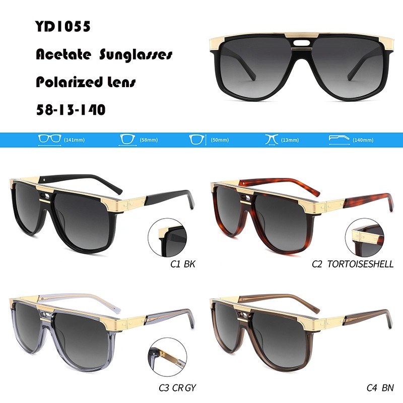 Well-designed Tortoise Shell Sunglasses - UV Protection Acetate Sunglasses W3551055 – Mayya