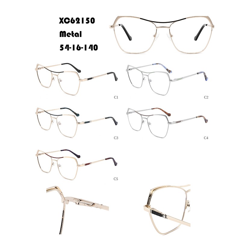 Free sample for Wood Frame Glasses - Wild Double-beam Metal Glasses Frame W34862150 – Mayya