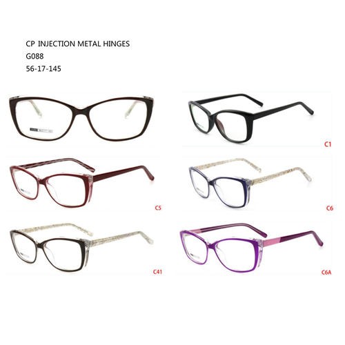 Plastic Frame Glasses Dealer –  Women Hot Sale Lunettes Solaires CP Colorful Oversize Eyewear T536088 – Mayya