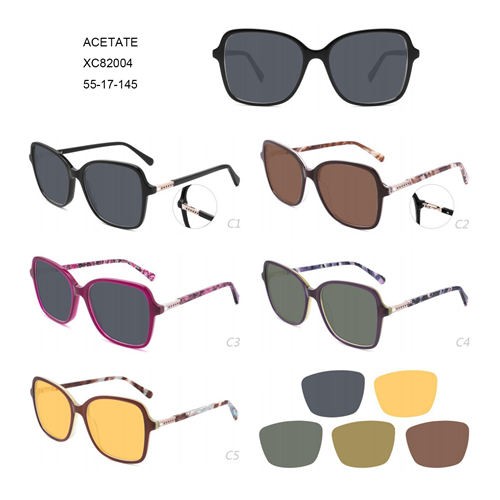 2022 High quality Metal Frame Sunglasses - Women New Design Lunettes De Soleil Acetate W34882004 – Mayya