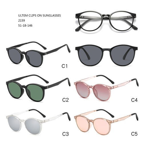 Best Price for Clips On Sunglasses – Women Ultem Good Price Colorful Clip On Sunglasses W3452159 – Mayya