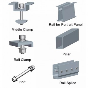 aluminum ground screw mounting system solution