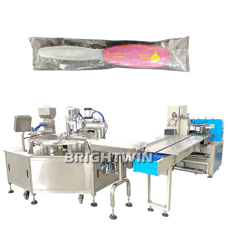 Automatic honey spoon filling  packing line
