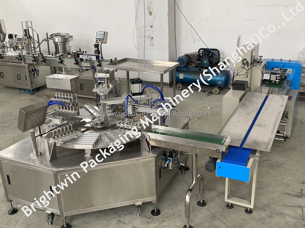 OEM/ODM Manufacturer Automatic Bottle Filling Machine - Automatic honey spoon filling sealing and packing machine – Brightwin detail pictures