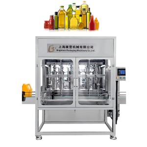 BRIGHTWIN high quality hot sale honey fish fruits fruit sauce jam olive oil jar bottle filling capping labeling machine price
