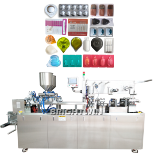 Blister filling sealing machine