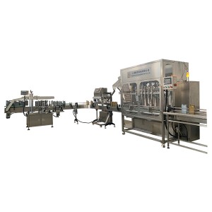 Bottom price Liquid Filling Line - Brightwin lube oil filling line for a customer from USA – Brightwin