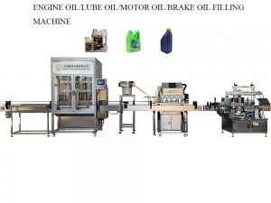 Brightwin manufacture Automatic motor oil 5l bottling filling machine/edible oil filling capping plant price CE ISO 9001