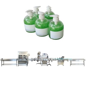 Brightwin Round Bottle Filling Capping Whole Circle Labeling Machine Line For A Customer From Dominica