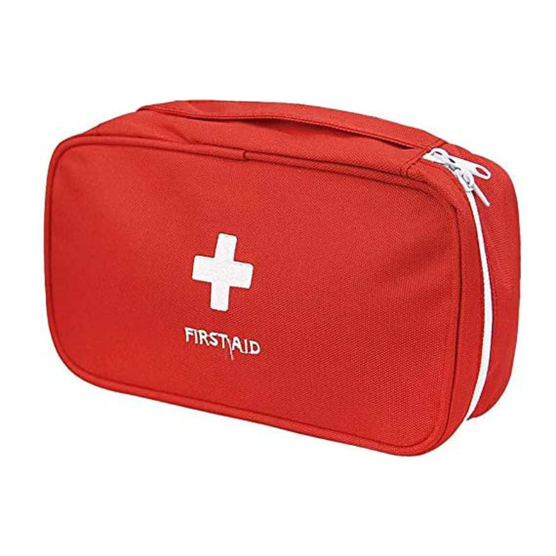  First Aid Kit Bag Empty for Home Outdoor Travel Camping Hiking, Mini Empty Medical Storage Bag Portable Pouch