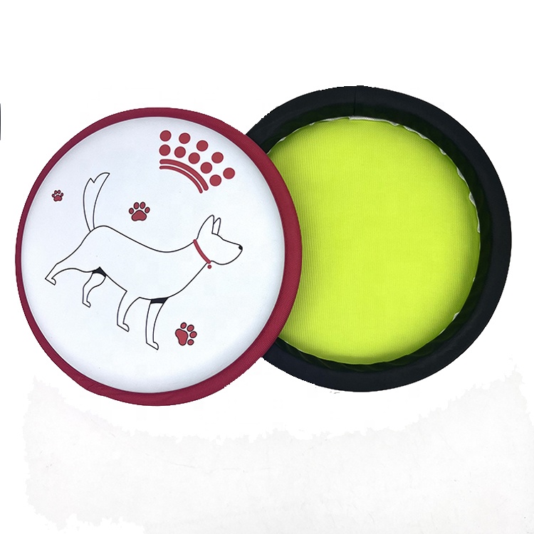 Outdoor Sports Games Kids Pet Toy Flying Saucer Customizable Color Logo Design Flying Disc DIY