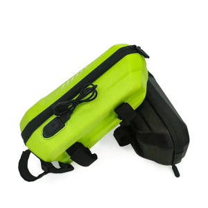 Waterproof Portable Custom Hard Case Scooter Front Bag With USB Cable Scooter Pouch