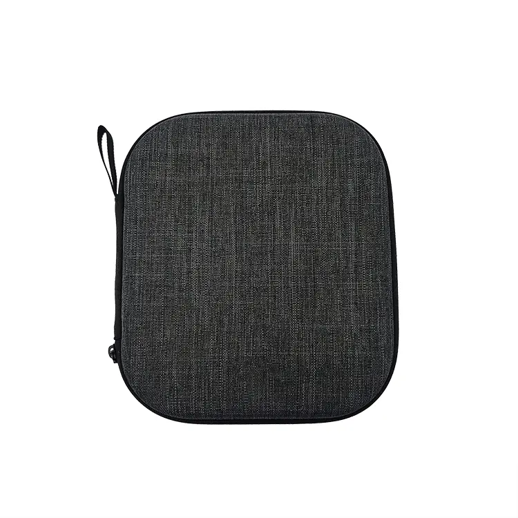 Hard shell carry case for headphone durable headphone storage case with mesh pocket