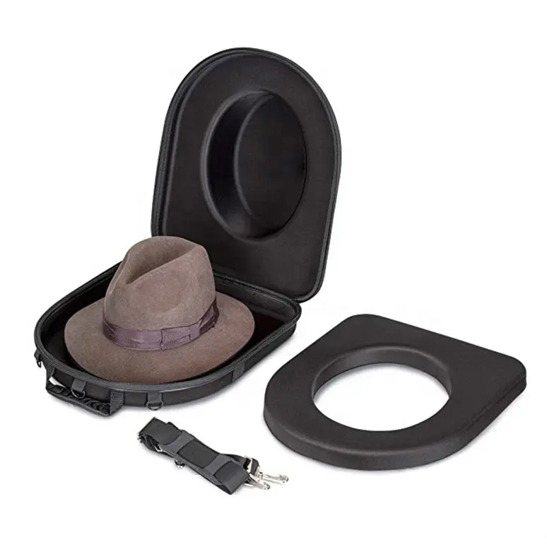 winter new design storage carrying case with belt for man and women winter hats