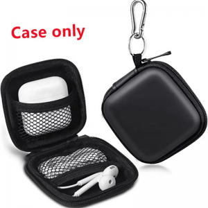Convenient Multifunctional Mesh Storage Pocket Protective Earphone Travel Case