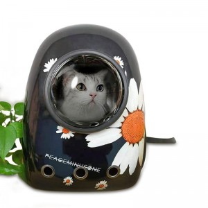 Custom travel expandable safety transport cat dog or cat pet carrier bag portable case