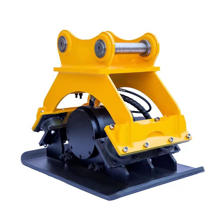 OEM Manufacturer Rock Breaker Excavator Machine - Construction Hydraulic Vibrating Plate Compactor For Excavators – Bright